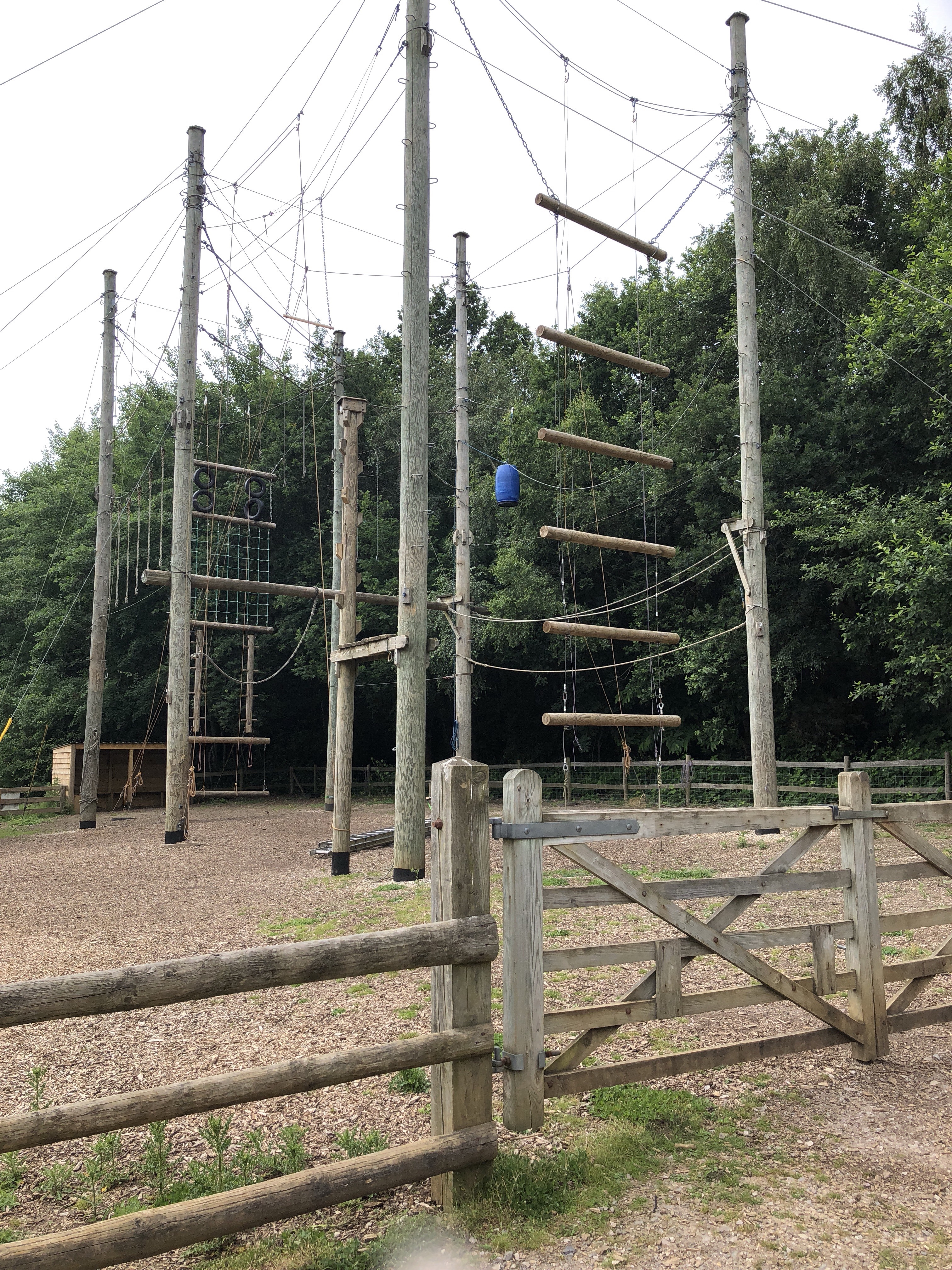 High ropes for our Year 6 and 5s #ohsohigh – Hextable Boys' Brigade